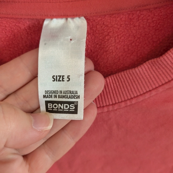 Bonds Move Coral Crew Neck Top - Picture 4 of 6